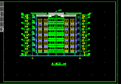 六层住宅楼建筑设计图免费下载 - 建筑户型平面图